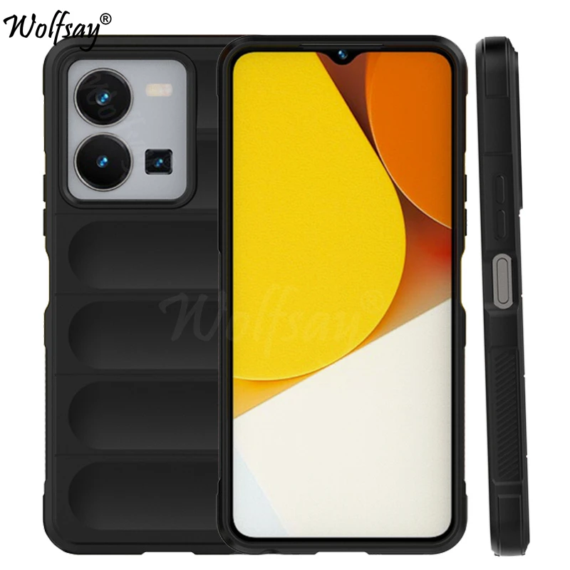 Custodia Antiurto Per Telefono Per Vivo Y22S Custodia Paraurti Antiurto In Silicone Cover Posteriore Completa Per Custodia Vivo Y22S Per Vivo Y22S Y22