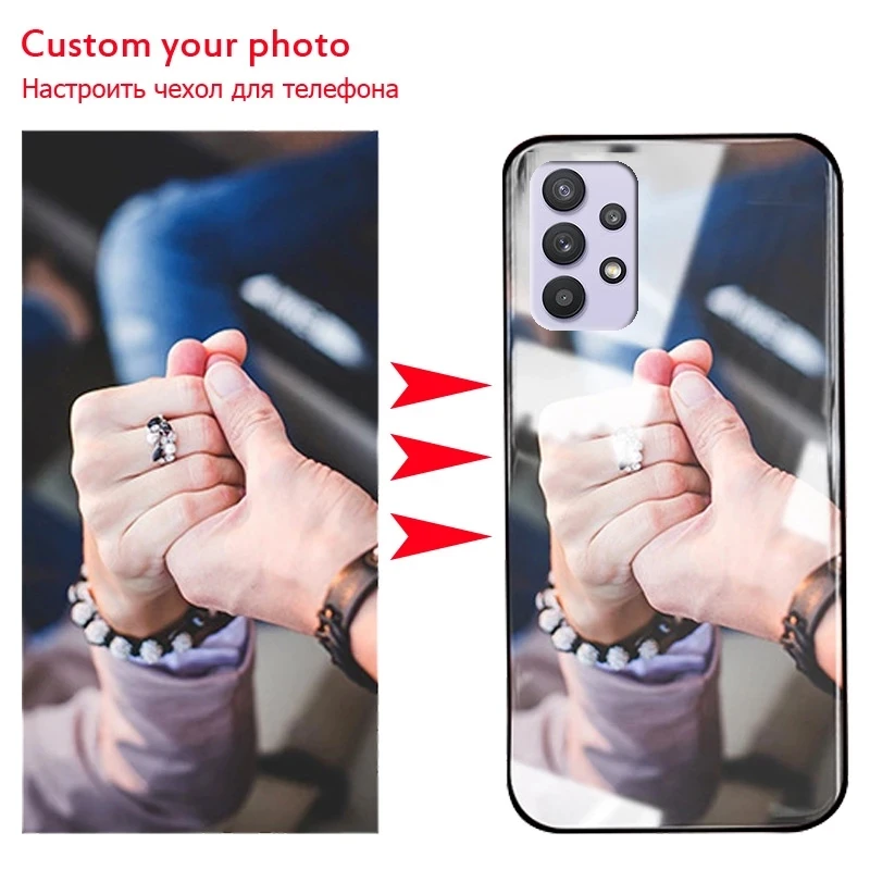 Custodia In Vetro Temperato Per Foto Personalizzata Per Vivo Y02 Y11 Y78 Plus Y27 Y17S Y77 5G Y55 Y35 Mplus Y16 Y22 Y22S 4G Custodia Unica Per Paraurt