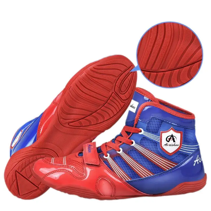Scarpe Da Boxe Professionali Unisex Luxury Brand Wrestling Boots Uomo Donna Designer Gym Training Shoe Coppie Scarpa Sportiva