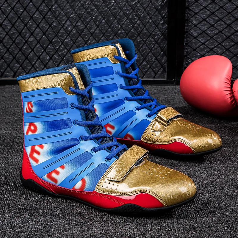Uomo Donna Wrestling Boxe Sneakers Scarpe Da Ginnastica Scarpe Sportive Da Combattimento Scarpe Da Combattimento Stivali Da Combattimento Da Boxe Da D