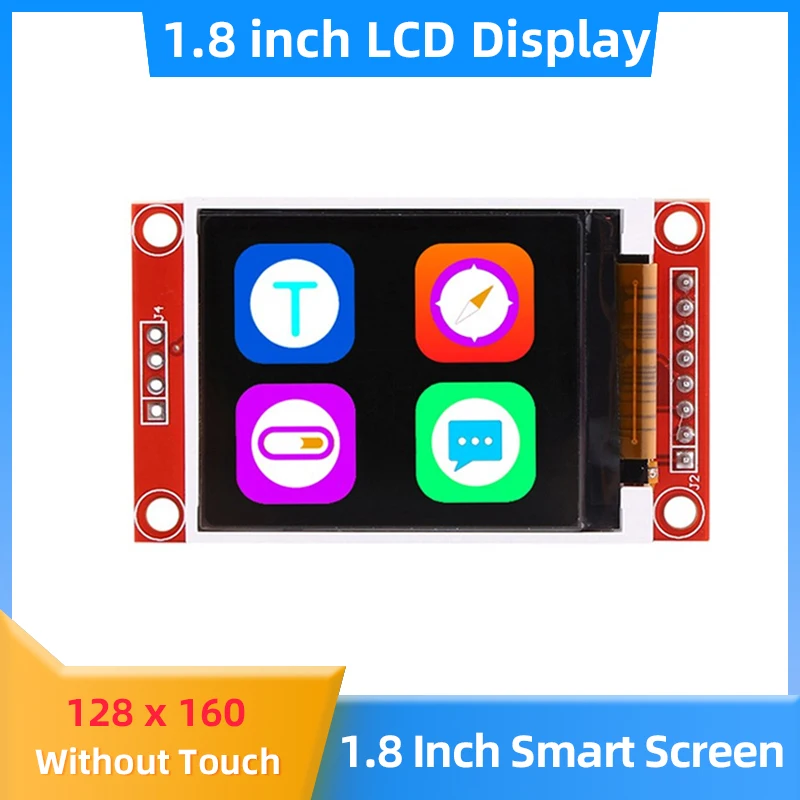 Modulo Lcd Tft Da 1.8 Pollici Display Lcd Modulo 128X160 Porta Seriale Spi 51 Drive 4 Io Drive Tft Smart Display