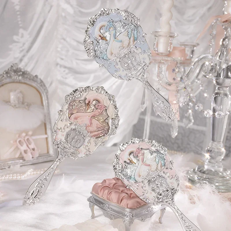 Flower Sa Mirror Swan Ballet Moonlight Mermaid Collection Specchio Portatile Limited White Blue Pink Chocolate Fairy Mirror