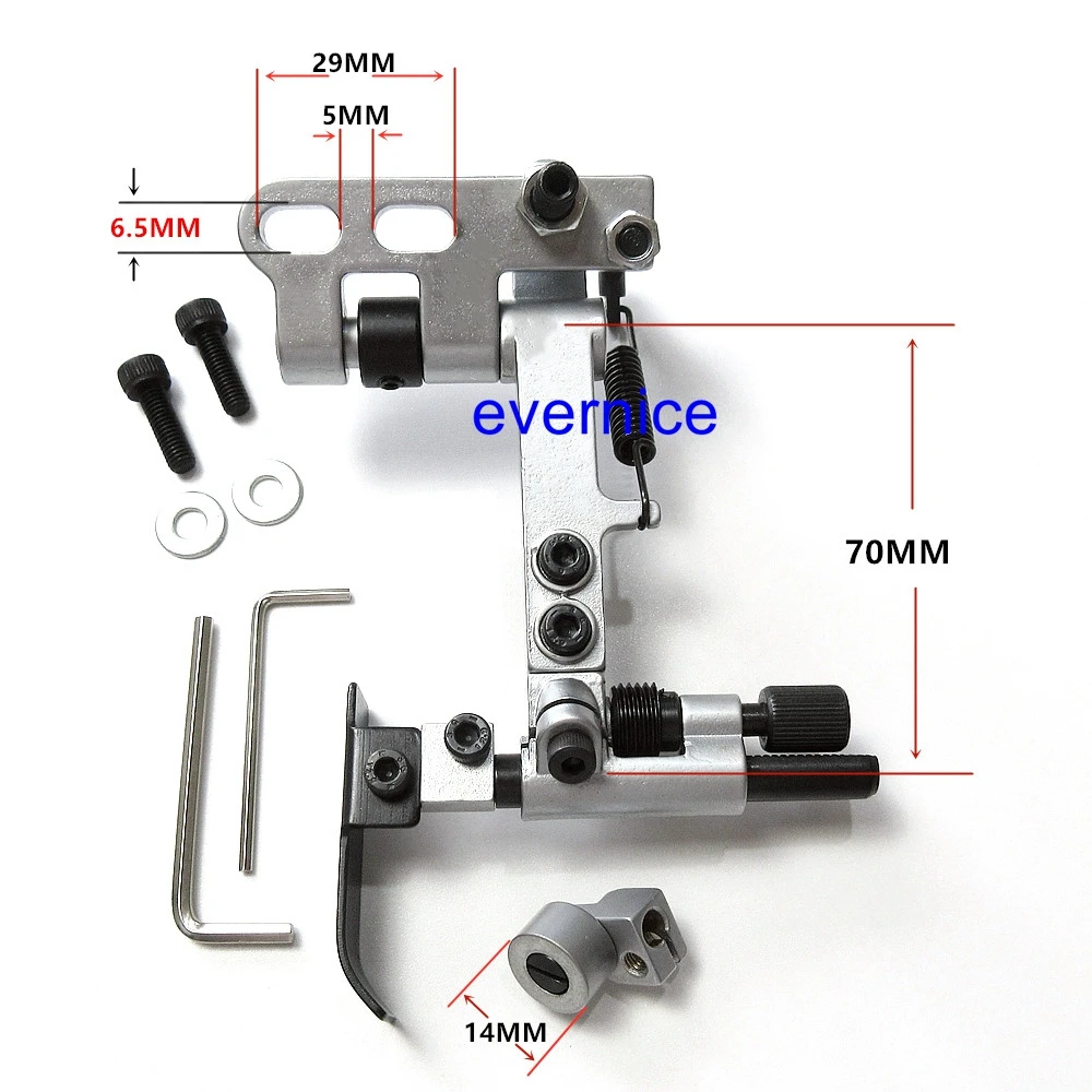 Sospensione Bordo Guida Kg867 Per Durkopp 69 205 267 867 Pfaff 335 1245 Consew 206 Con Guida A Rulli Solo