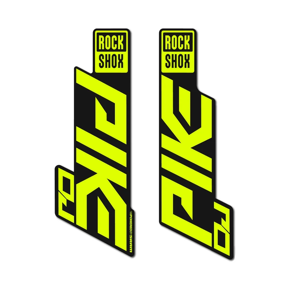 Adesivi Compatibili Con Forcella Star Sam Bike Rock Shox Pike Dj 2020 1 Cmt