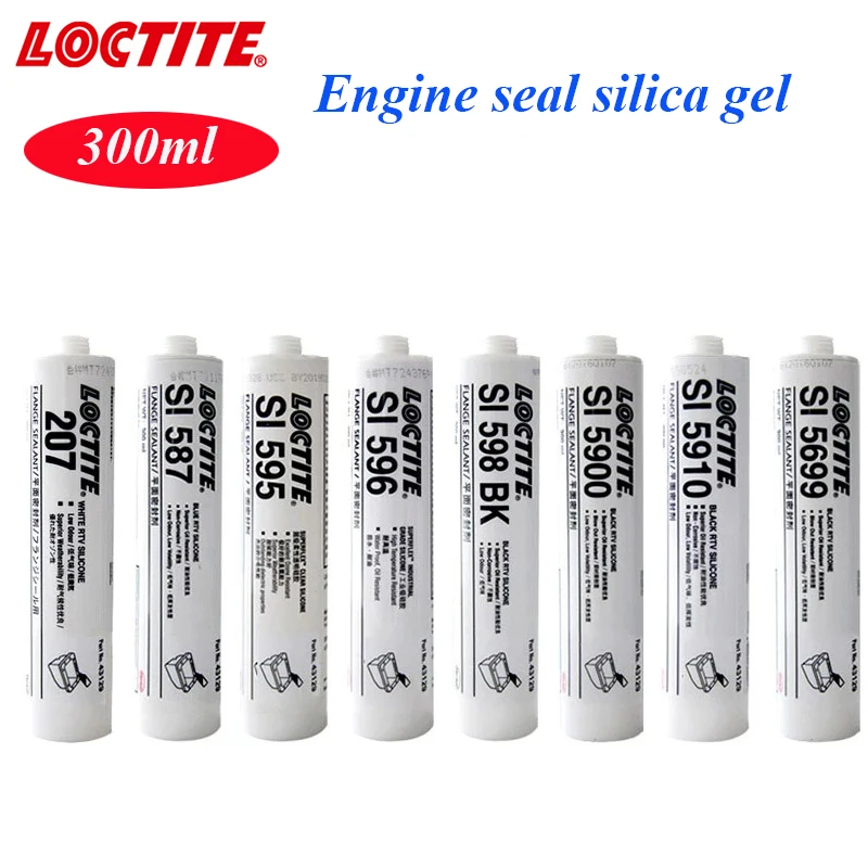 Guarnizione Motore Gel Di Silice 300Ml Loctite 587 207 5900 5699 596 598 5970 595 Colla Sigillante Aereo Motore Gomma Siliconica Si 593 5970