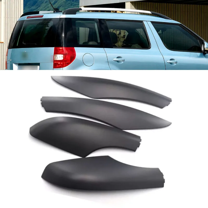 Portapacchi Portapacchi Per Skoda Yeti Suv 2009-2018 Bar Rail End Cover Shell Cap Trim Shell Bagaglio Guard Sostituire 5Ld 860 146