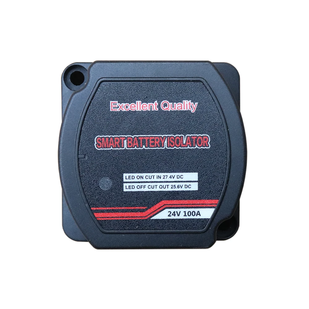 12 V140 Amp/24V 100 Amp Relè Sensibile Alla Tensione Doppia Batteria Isolatore Interruttore Relè Split Charge Relay Kit Isolatore Batteria Intelligent
