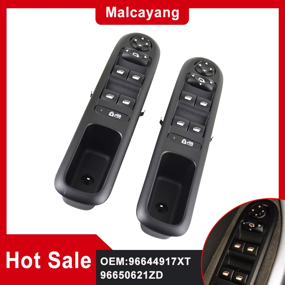 96644917Xt Interruttore Alzacristalli Auto Di Alta Qualità 96644915Xt Muslimate 6490.Qy Per Peugeot 3008 5008 2009-2016