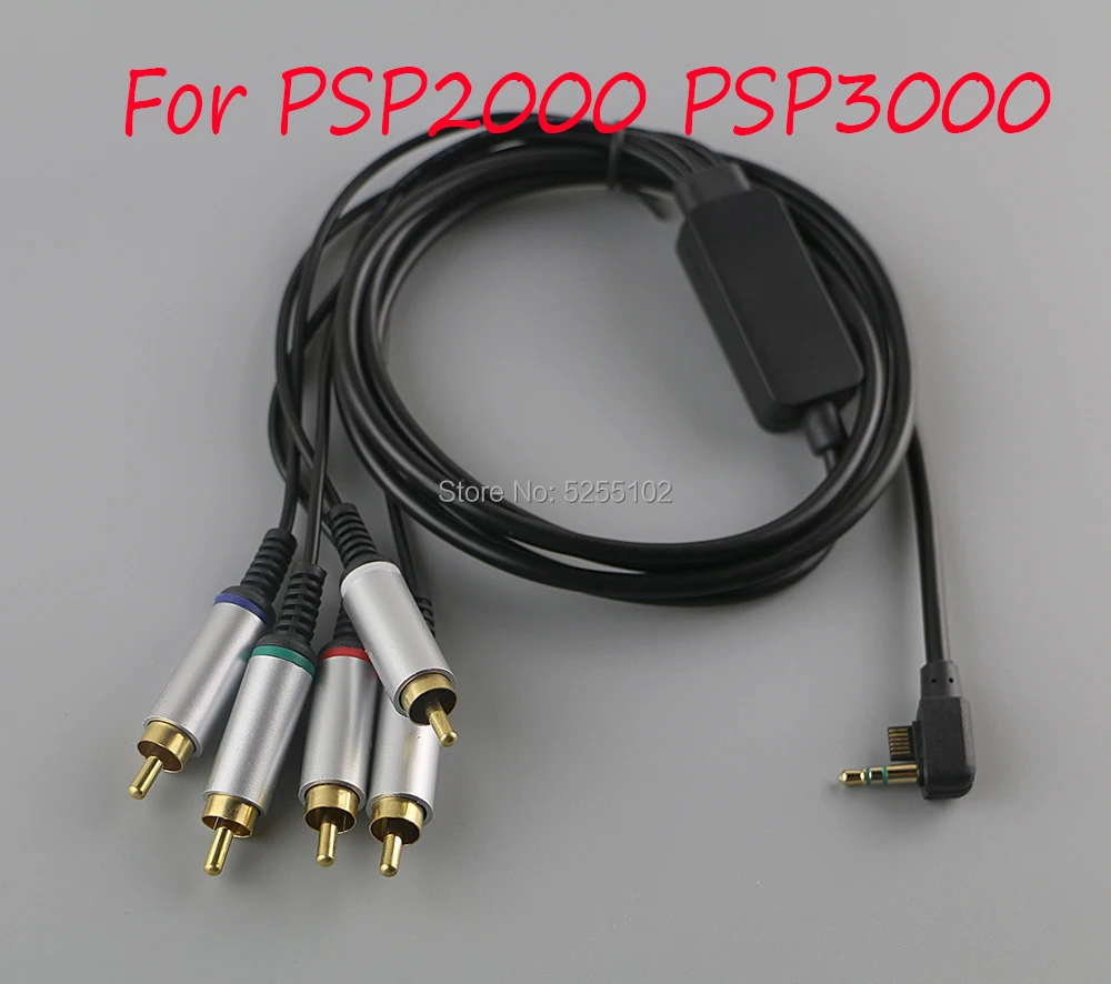 Cavo Audio Video Da 10 Pezzi A Cavo Dati Composito Di Estensione Rca Per Monitor Sony Playstation Portable Psp 2000 3000 Slim To Tv