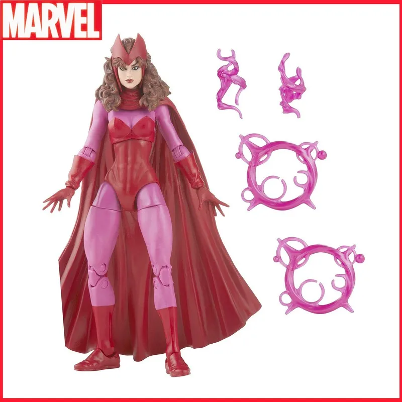 Anime Marvel Legends 80Th Action Figure X Men 3-Pack Toys Comics Family Matters Quicksilver Magneto Scarlet Witch Model Doll