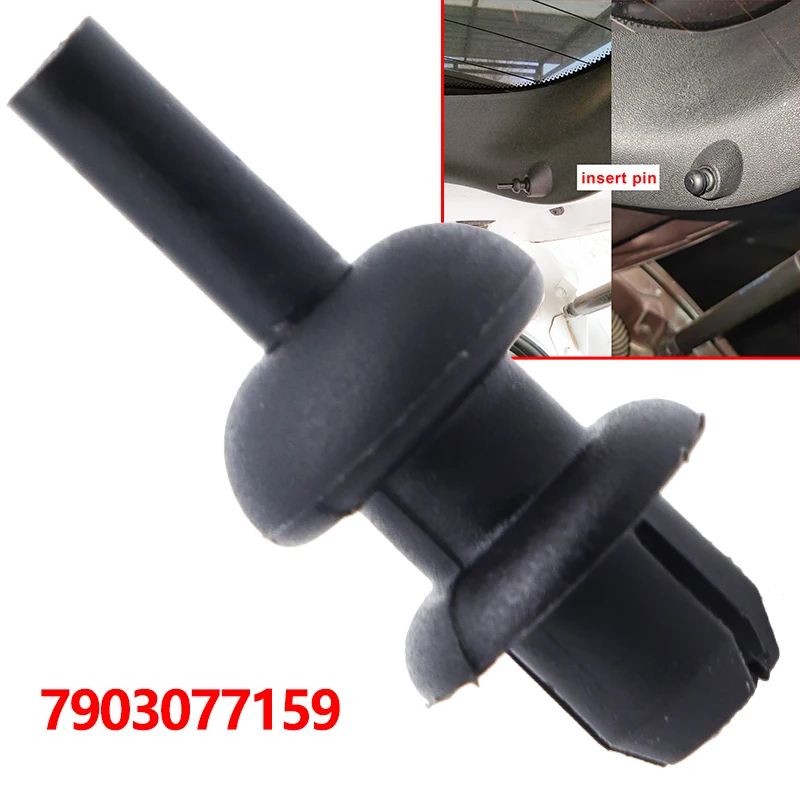 2X 7903077159 Per Opel Vauxhall Corsa F Posteriore Boot Trunk Parcel Shelf Cord Strap String Clips Staffa Di Montaggio A Gancio 2019 2020