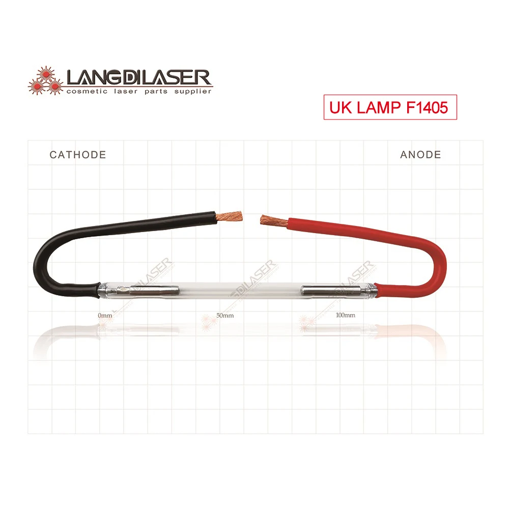 Lampada Uk F1405-Xxx / Made In Uk First Light Lampada Flash Ipl Dimensioni: 7*50 * 115F / Ipl Lampada Per Keslaser/Garanzia 1 Milione Di Volte