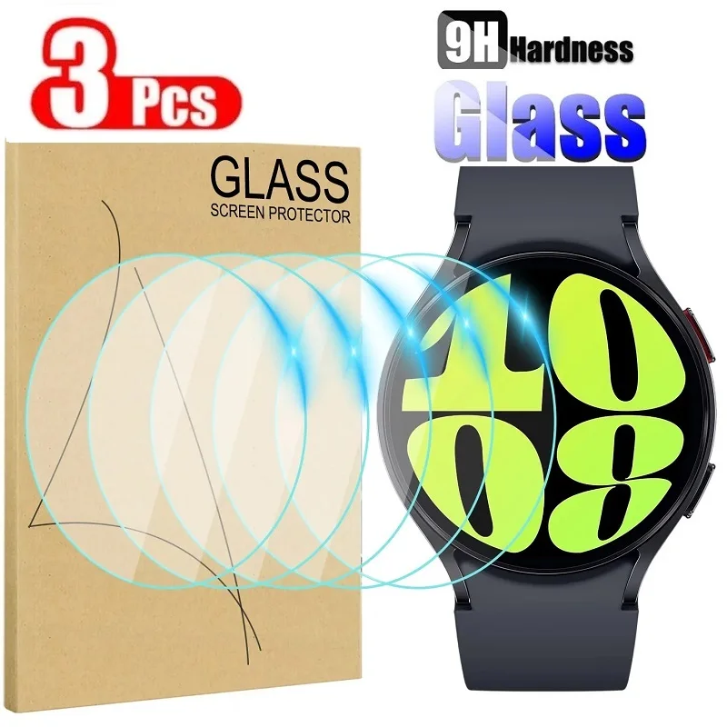 Vetro Temperato Su Samsung Galaxy Watch 6 44Mm 40Mm Proteggi Schermo Per Samsung Watch 6 Classic 47Mm 43Mm Pellicola Protettiva