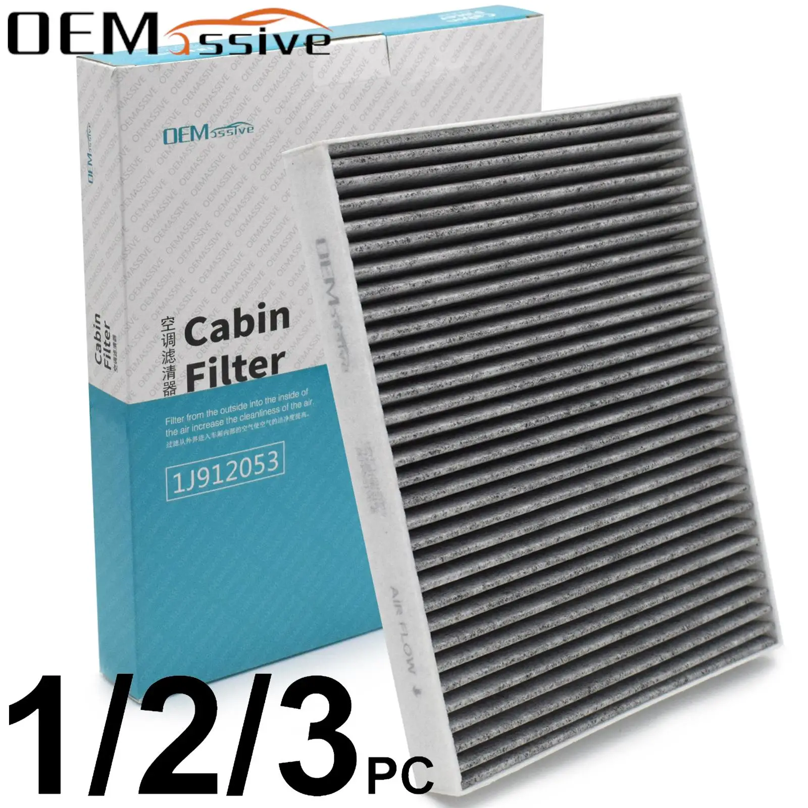 Filtro Aria Abitacolo A/C Per Vw Multivan 2003 - 2015 Transporter T5 California 1.9Tdi 2.5Tdi 3.2 V6 Brr Axd Bdl Brs Axd Bkk