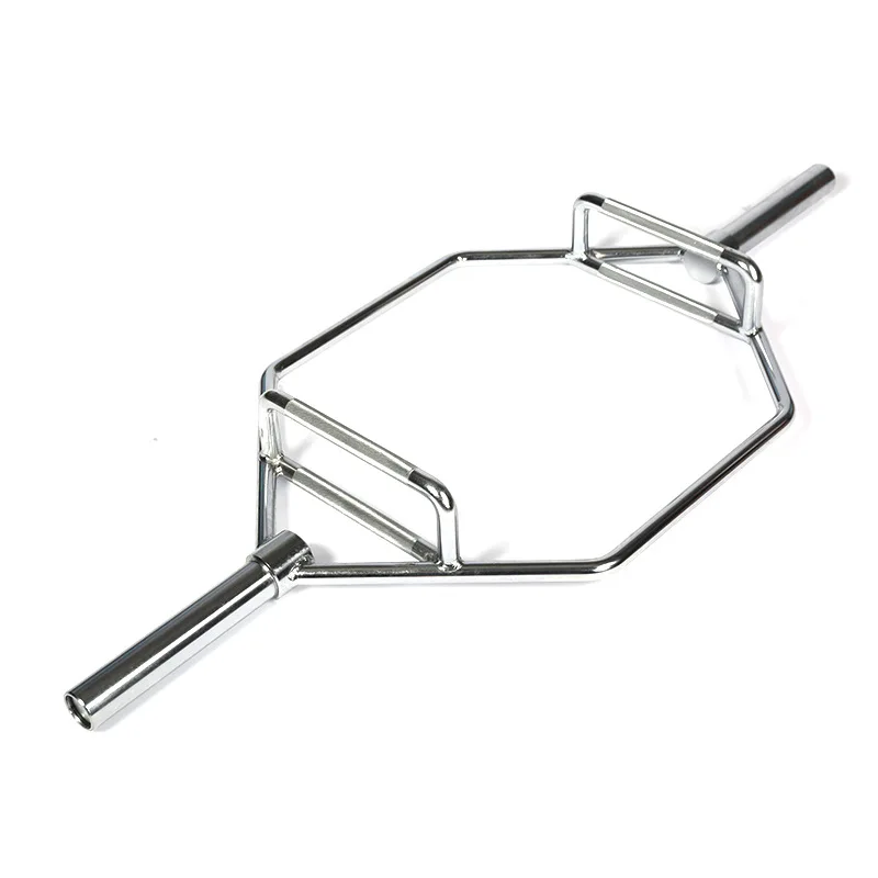 Due Maniglie Chrome Hex Trap Barbell Bar Per Squat Deadlift Shtappeti E Power Pull
