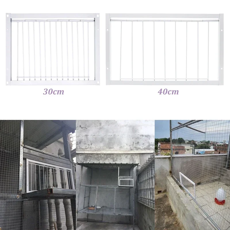 Birds Bar Cataping Pigeon Doors Bars Single Door Nidi Rimovibile Wire Entry Catch Cage Frame Curtai