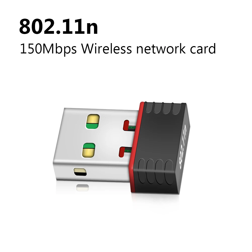 Techkey Mini Wifi Antenna Adattatore Wifi Usb Usb2.0 Wifi Ethernet 150Mbps Dongle Wifi 802.11 N/G/B Enchufe Wifi Usb Lan Comfas
