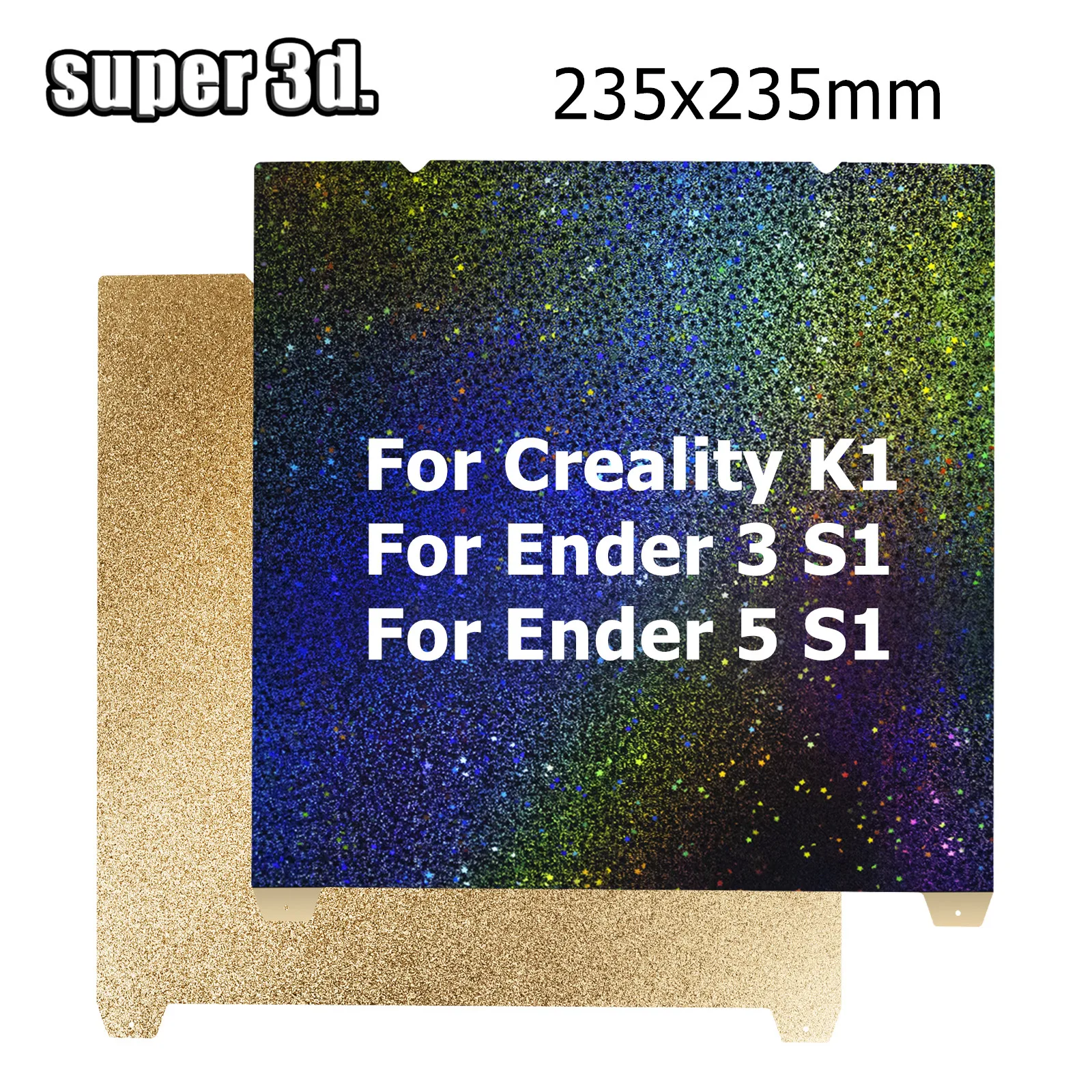 Piastra Di Costruzione Magnetica K1 Peo Pet In Fibra Di Carbonio Pey Lamiera Di Acciaio Per Molle Per Creality K1 Double Sided H1H Sheet Pei Per Ender