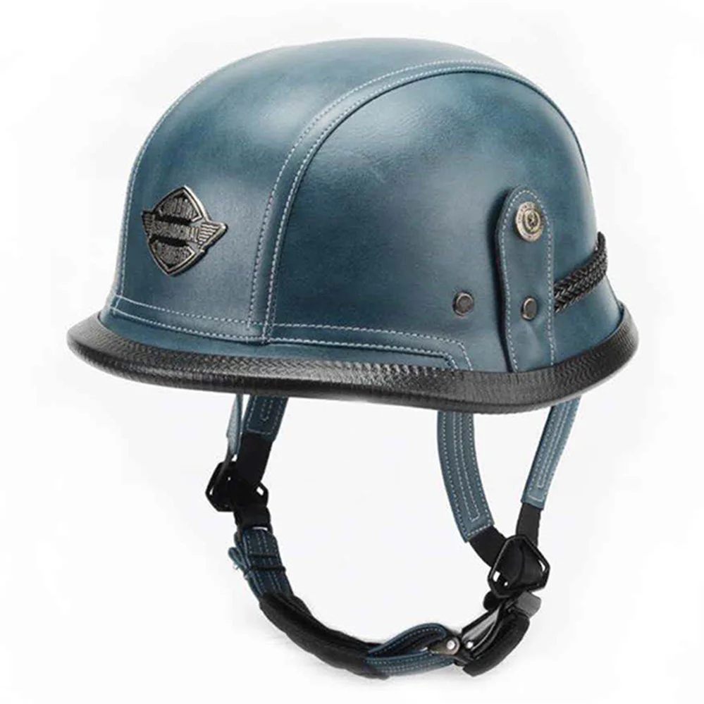 Jyt Tedesco Vintage Moto Caschi Aperti Cafe Racer Retro Moto Elettrica Confortevole Casco Cross Riding Jet Casque Dot