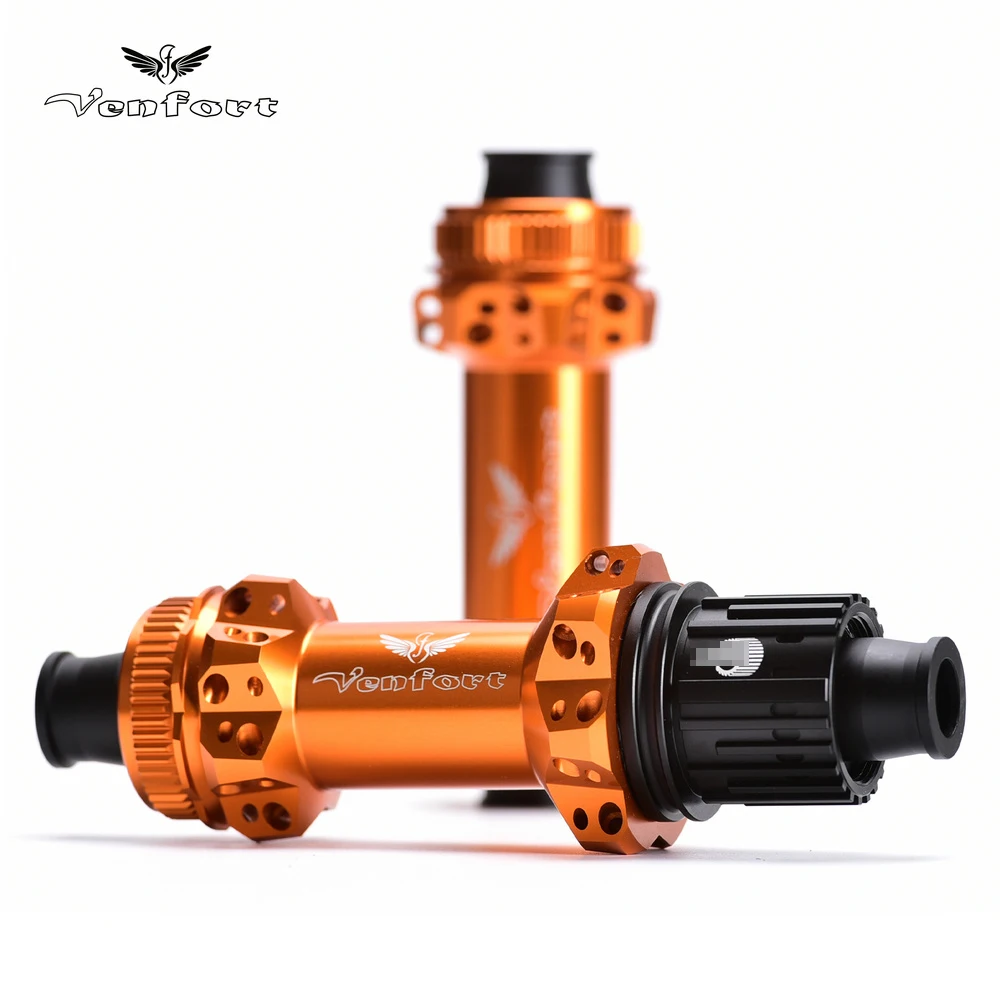 2022 New Orange 36T Venfort Pro4 Ratchet Mtb Hub Straightpull 28H Center Lock Impulse 142/148Mm Per Hg Xd Ms 12 Speed Cubes