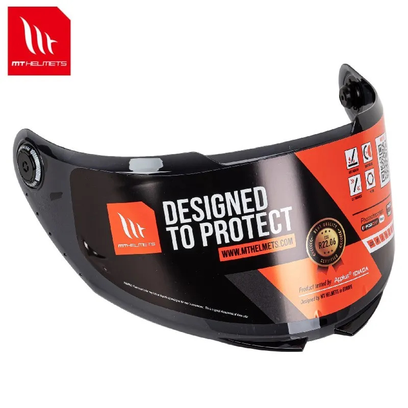 Visiera Per Casco Di Ricambio Per Casco Mt Thunder 4 Sv Mt-V-28B Shield Ricambi Originali Mt