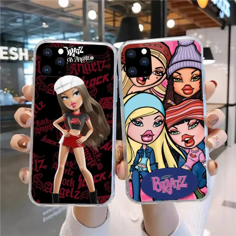 Custodia Per Cellulare Smart B-Bratz Doll Per Huawei P50 P40 P30 Pro Mate 40 30 Pro Nova 8 8I Y7P Honor Cover Trasparente Per Telefono Funda
