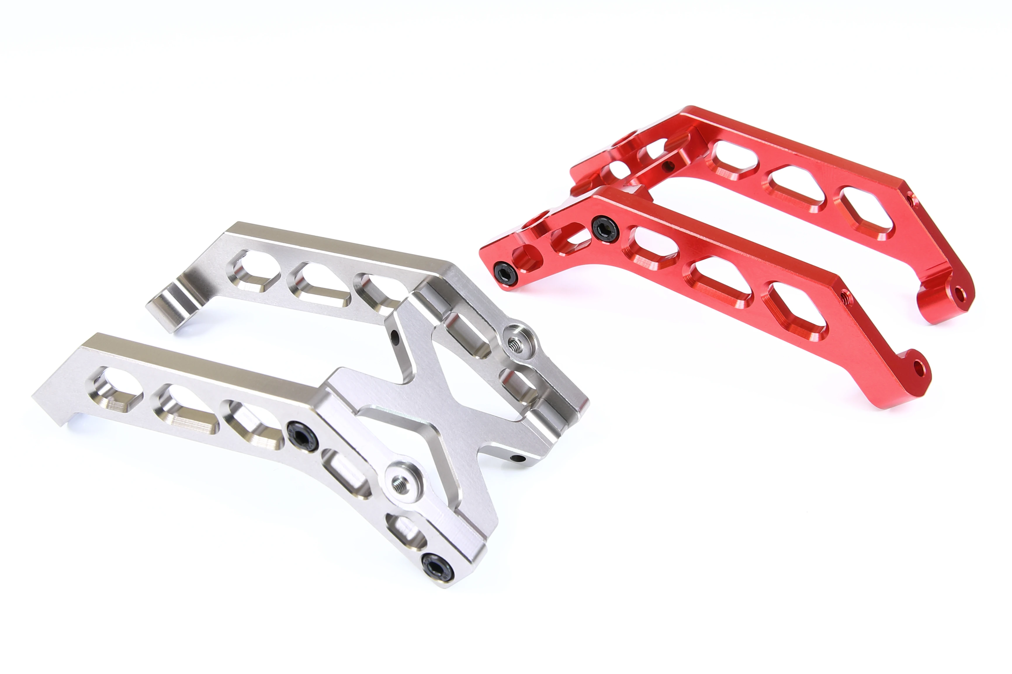 Gtbracing Cnc Alluminio Metallo Wing Mount Set Per 1/8 Rc Car Tlr Losi 8Ight X-E 4Wd Racing Upgrade Parts