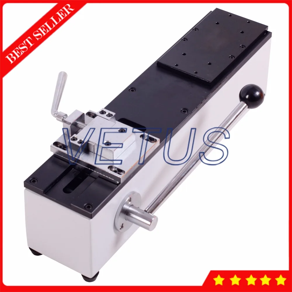 Amh-1000 Supporta Tipo Orizzontale 1000N/150Mm Manuale Banco Di Prova Verticale Di Nlb Nk Alb Hf Serie Push Pull Forza Gauge Tester