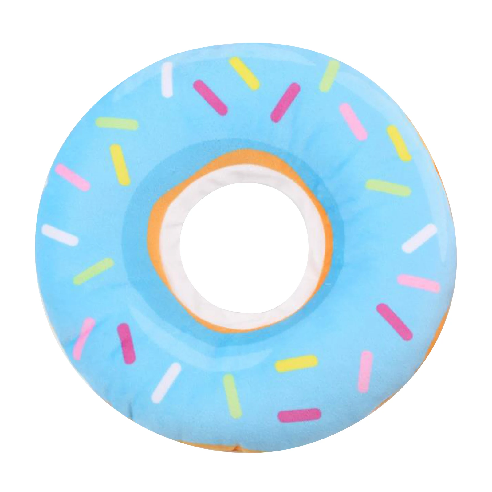 Piccolo Medio Peluche Anti-Morso Recupero Dopo L'Intervento Chirurgico Cute Donut Dog Cat E-Collar Stop Lick Pet Cone Home Travel Soft Regolabile