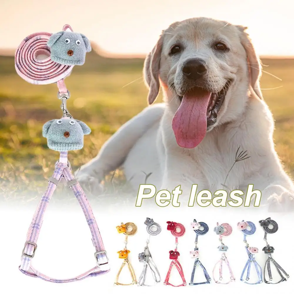 Imbracatura Hund Leine Zugseil Pet Hund Per Kleine Große Hunde Pull Einstellbar Core-Filato Hund Leine Klassische Lauf Leine