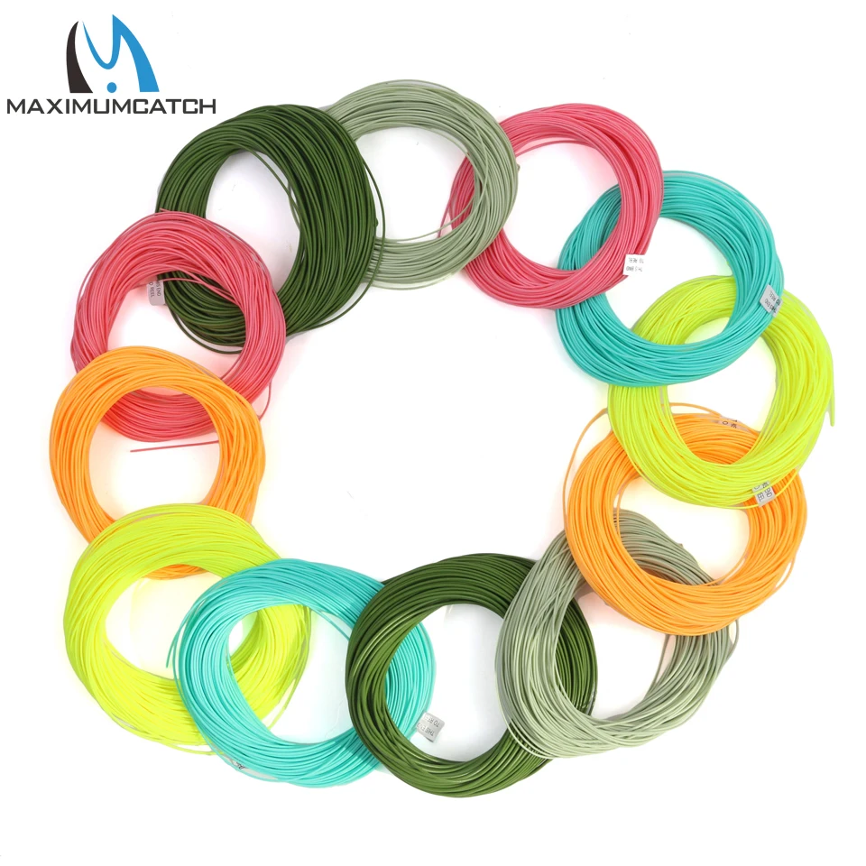 Lenza Da Pesca A Mosca Galleggiante In Avanti Peso Massimo 100Ft 2Wt/3Wt/4Wt/5Wt/6Wt/7Wt/8Wt
