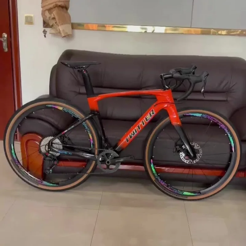 Fabbrica Cinese Muslimghiaia V2 Rs-22S T900 Bici Da Strada In Fibra Di Carbonio 40C Bici Da Corsa Fuoristrada Bici Da Ghiaia Carbonbicycle