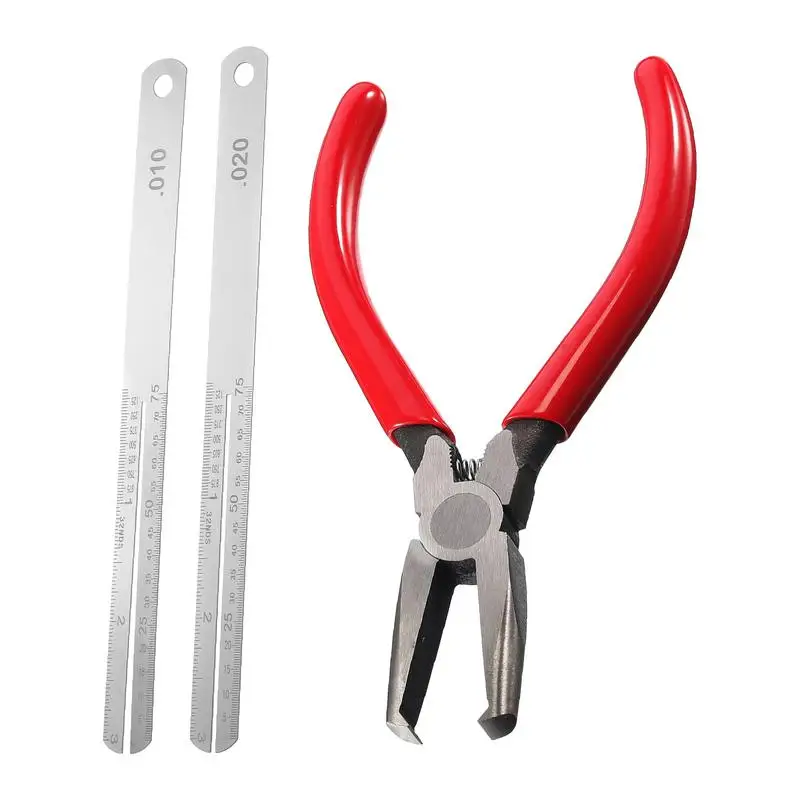 Bass Guitar String Cutter Guitar Bridge Pin Puller Fret Flat Nose Pinza Strumento Di Rimodellamento Tronchesi Per Chitarre Acustiche