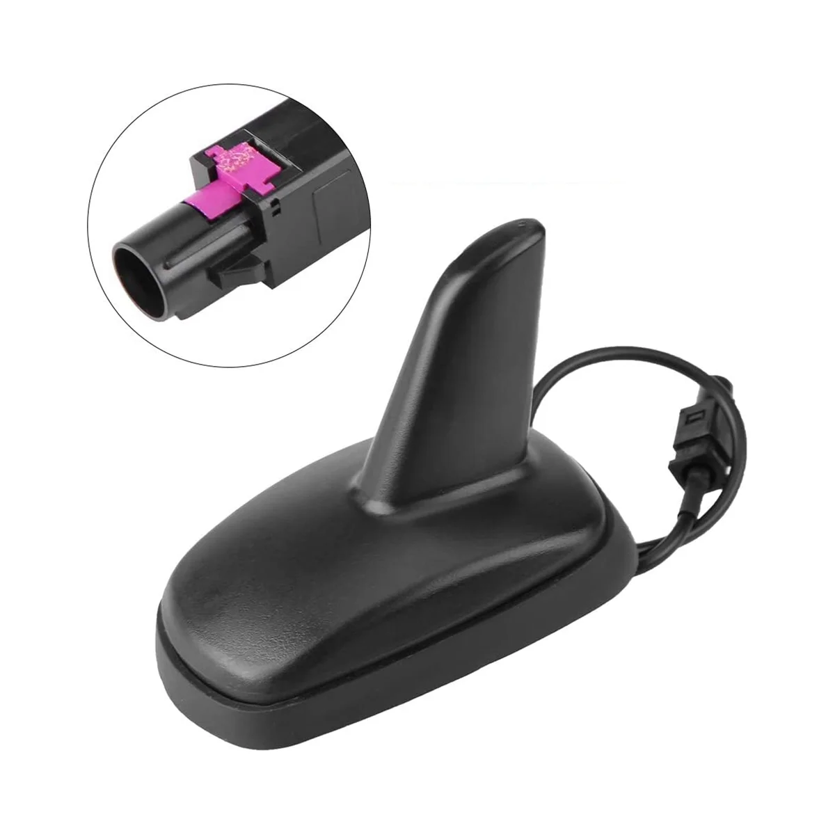 Shark Fin Car Roof Am/Fm Radio Antenna Antenna Adatta Per Vw Golf 5 6 Passat Polo Tiguan Touran T5 Fakra