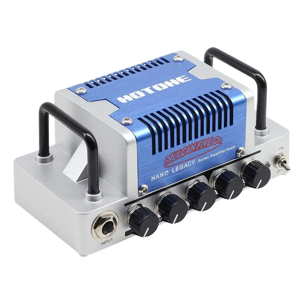 Hotone Vulcan Five-O Alto Guadagno Chitarra Amp Testa 5 Watt Classe Ab Amplificatore Con Cabina Sim Telefoni Linea Di Uscita Nla-6