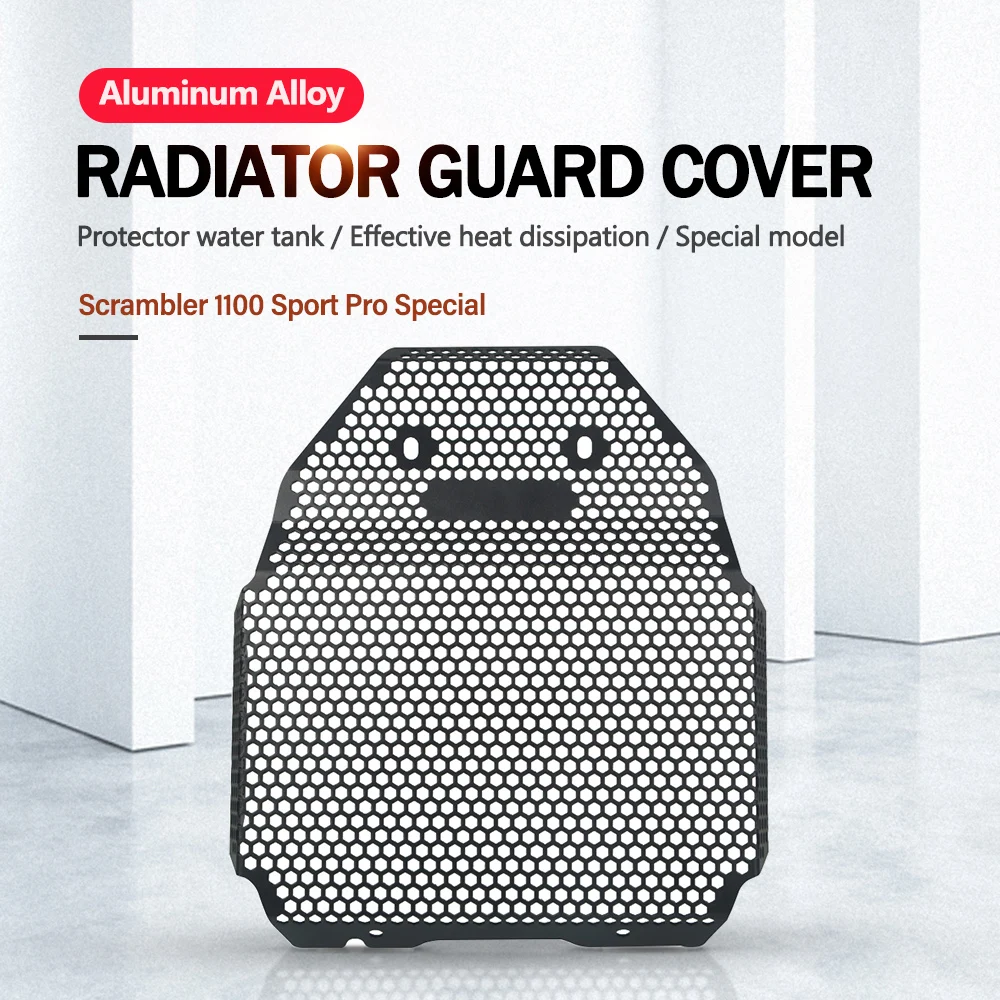 For Ducati Scrambler 1100 Pro Sport Special Motorcycle Radiator Guard Grille Water Tank Protector Cover Oil Cooler Guard Cover