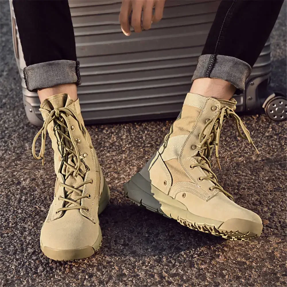 36-37 Hightops High Cut Boots Shose For Men High Top Shoes Sneakers Sport Outings Outing Trainers Cucito Industriale Tenni