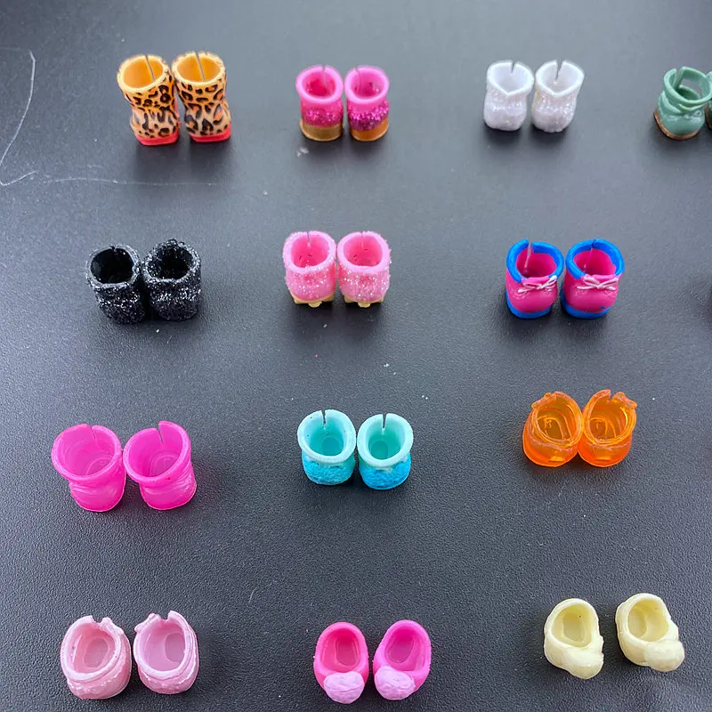 6 Pairs Lol Dolls Scarpe Originali Accessori Abito Abito Per Lol 8 Cm Big Sister Lol Dolls Giocattolo Regalo Per Bambini