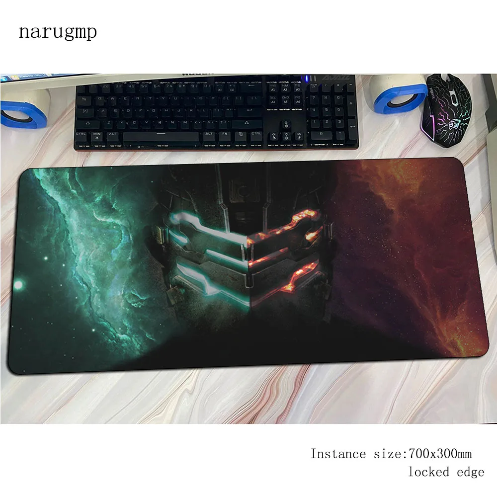 Dead Space Padmouse Gomma Naturale Accessorio 90X40Cm Mouse Pad Kawaii Gaming Enterprise Tappetini In Gomma Tastiera Tappetino Per Il Mouse Gamer