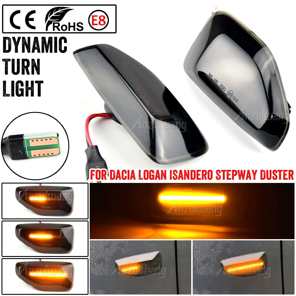 Per Renault Duster Dacia Duster Ii 2017 2018 2019 2020 2021 2022 Indicatore Di Direzione Laterale Dinamico A Led