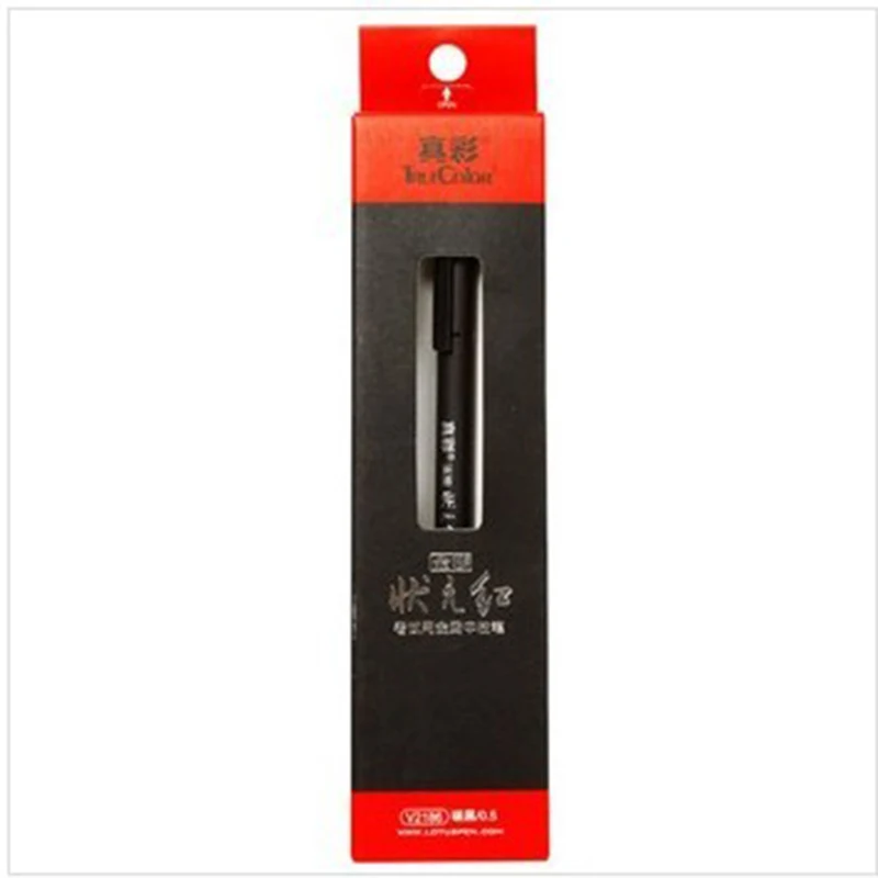 Truecolor 0.5Mm Full Metal Penna Ago Della Penna Neutro Firma Jinbang Champion Red Speciale Penna Esame V2186