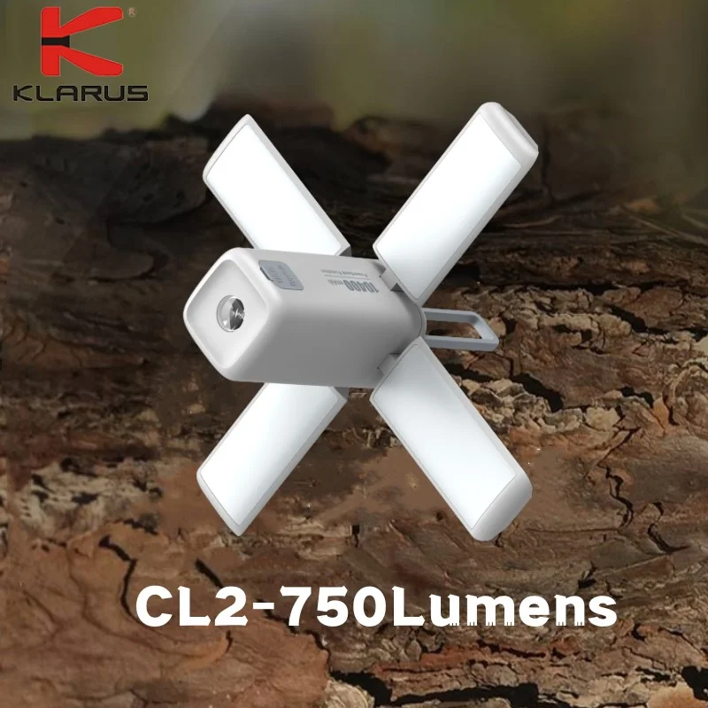 Klarus Cl2 Luce Da Campeggio Per La Cura Degli Occhi 750Lumen Ricaricabile