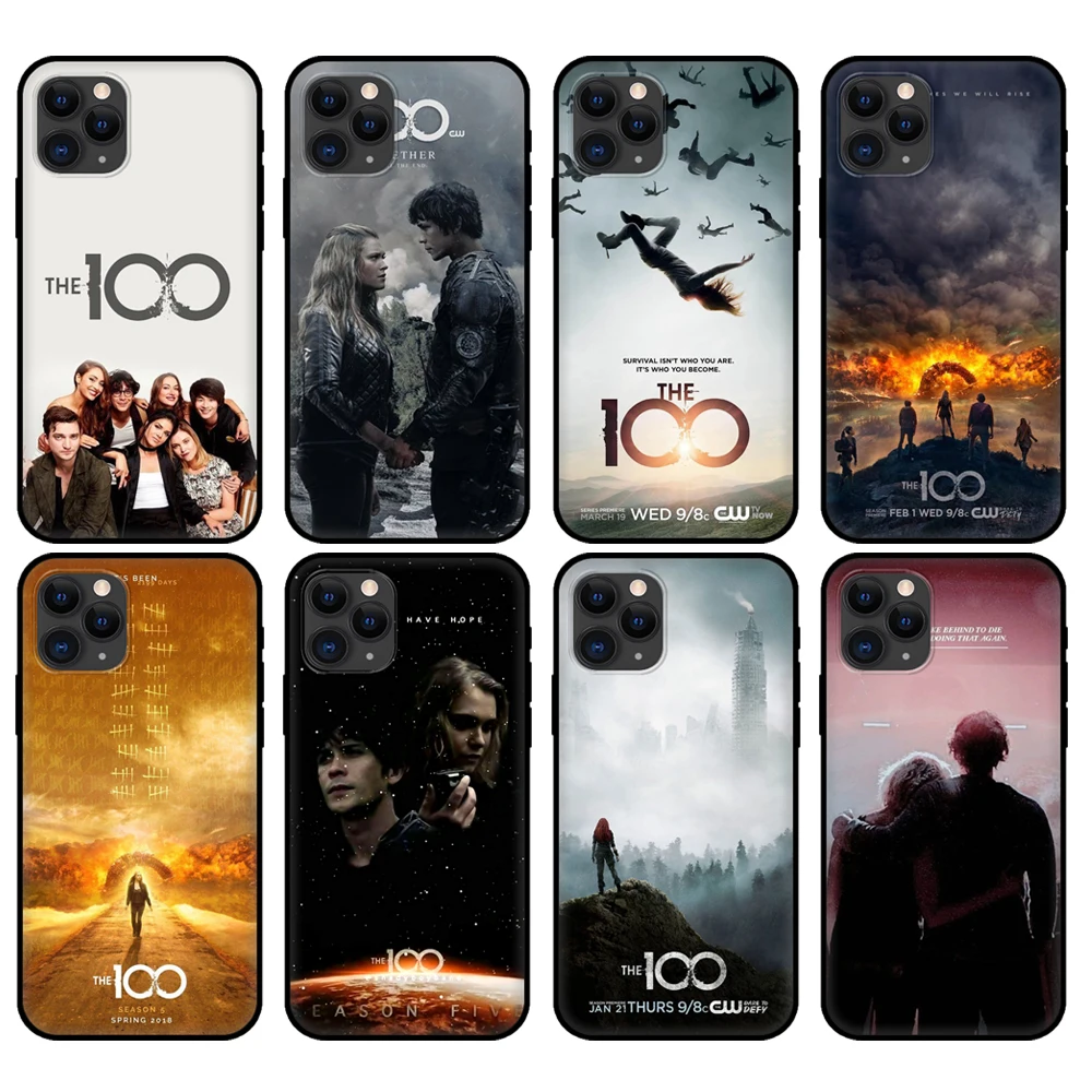 Custodia In Tpu Nero Per Iphone 5 5S Se 2020 6 6S 7 8 Plus X 10 Xr Xs 11 12 Mini Pro Max Cover Posteriore The Cento The 100