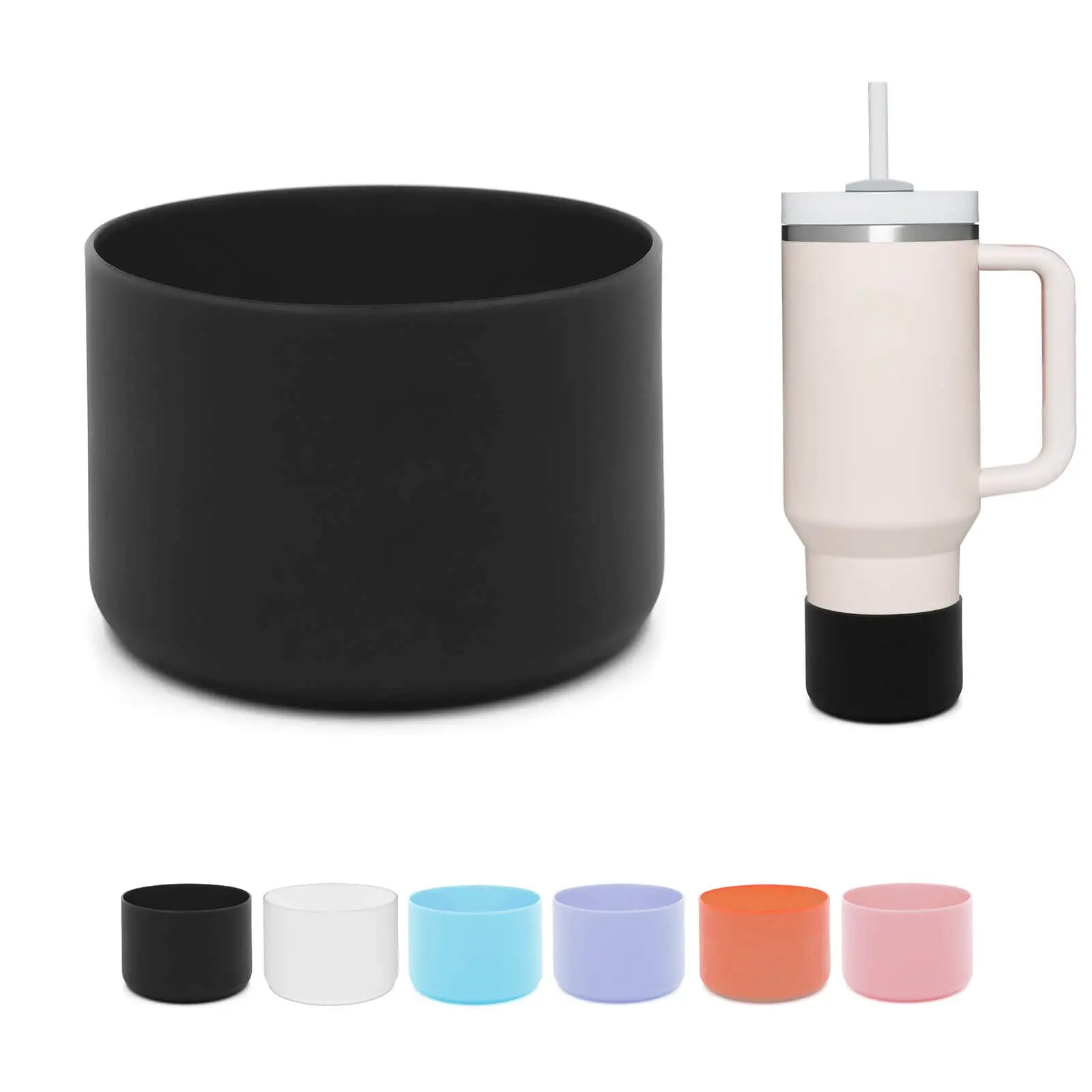 Stivale In Silicone Per Stanley 40 Oz Quencher Adventure Tumbler E Iceflow Flip 30 Oz 20 Oz, Stanley Cup Accessori Protector