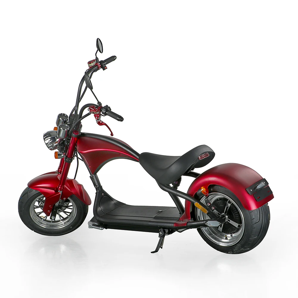 Nuovo Fat Tire 60V 1500W Moto Scooter Elettrico City Coco 2000W