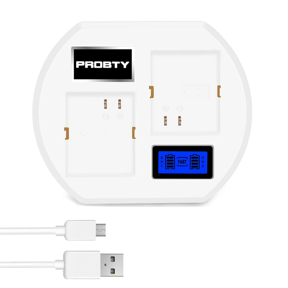 Caricabatterie Rapido Usb Lcd Doppio Per Arlo Security Light Arlo Pro Smart Home Camera Arlo Pro 2 E Arlo Go Batterie Vma4410