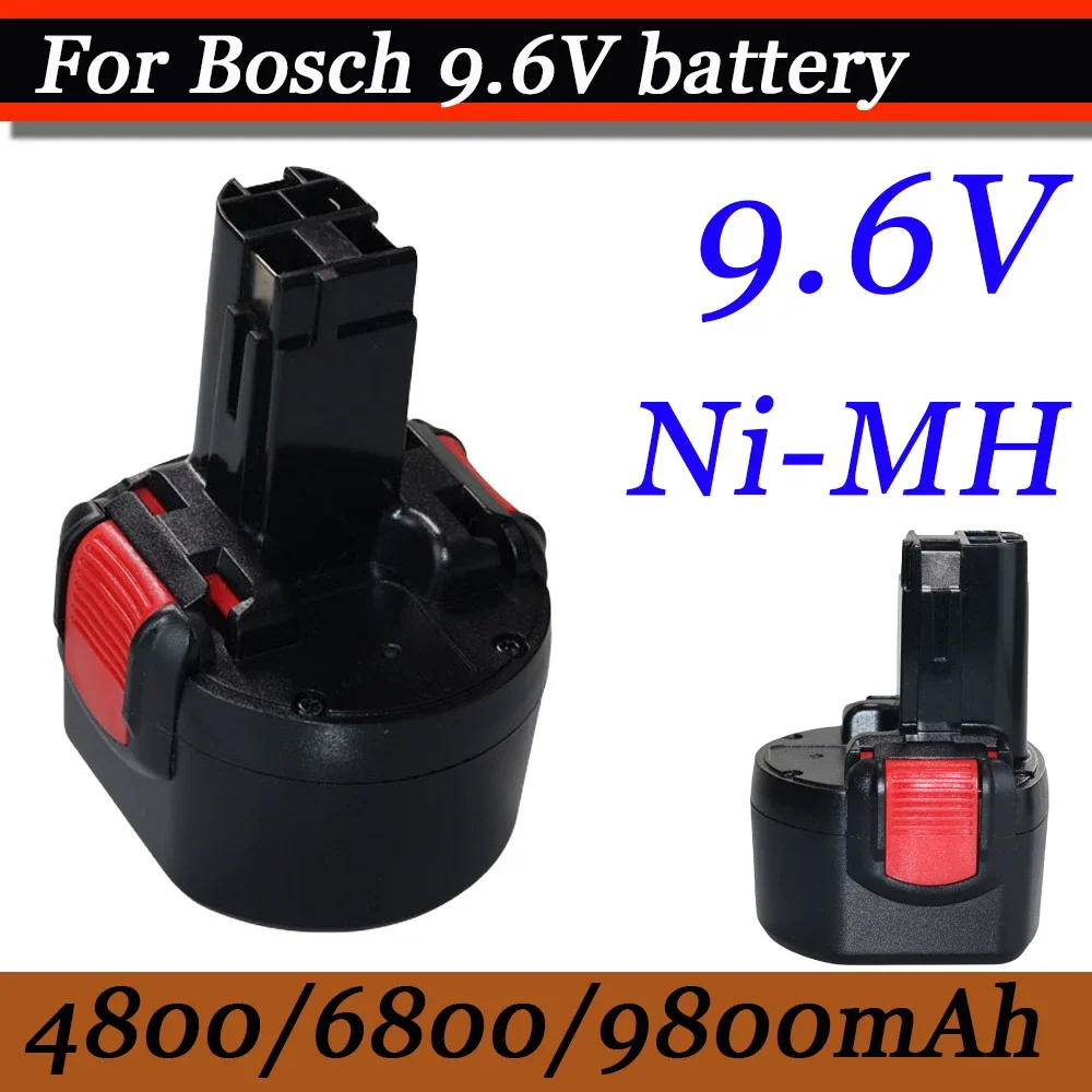 Batteria Ricaricabile 9.6V 4800Mah 6800Mah 9800Mah Batteria Per Utensili Elettrici Per Bosch Psr 960 Bh984