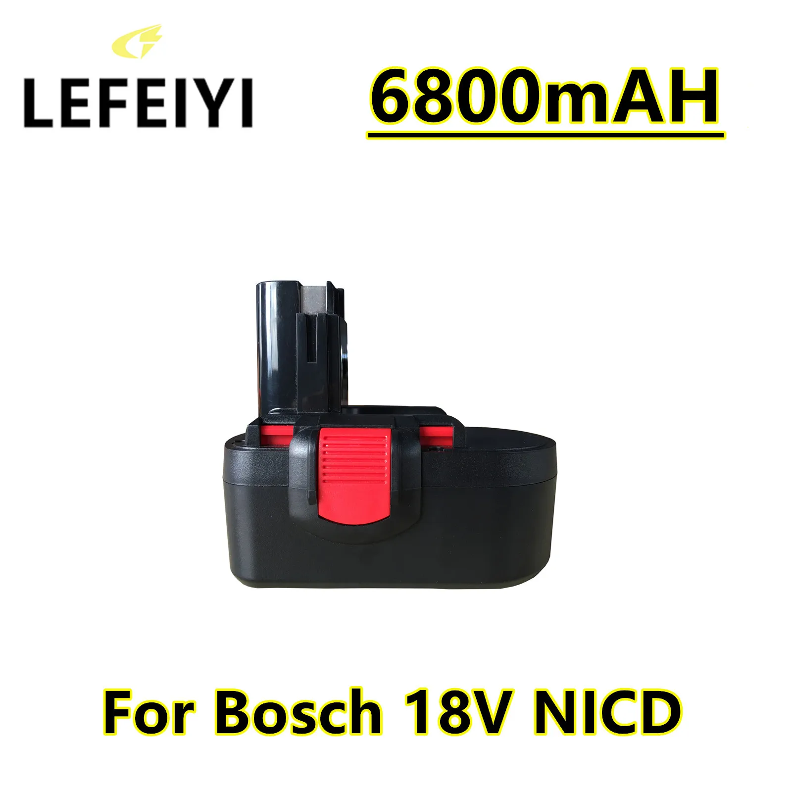 Lefeiyi Per Bosch 18 V 6800Mah Bat025 Batteria Ricaricabile Ni-Cd Elettroutensili Bateria Per Trapano Gsb 18 Ve-2, Psr 18Ve, Bat026