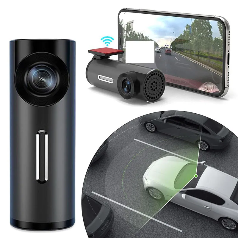 2023 New Dash Cam 4K Gps Wifi 360 Gradi Car Dvr Camera Hd 1080P Dash Cam Per Auto Veicolo Fotocamera Registratore Di Guida Wifi Black Box