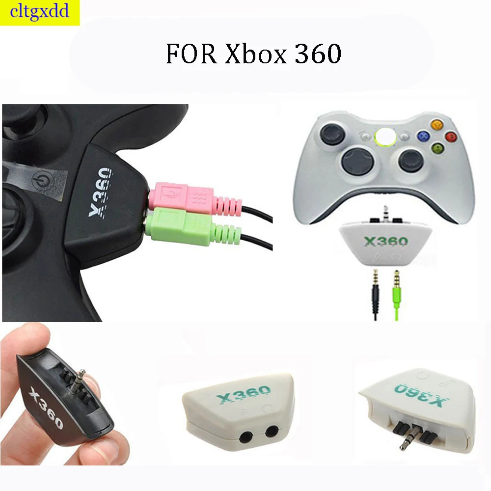 Cltgxdd 1 Pezzo Per Controller Xbox360 Convertitore Per Cuffie Adattatore Per Accessori Per Cuffie Audio Da 3.5Mm Per Smartphone Pc